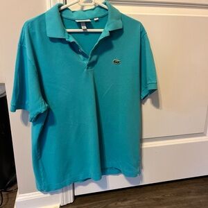 Lacoste Men's Aqua Polo Shirt